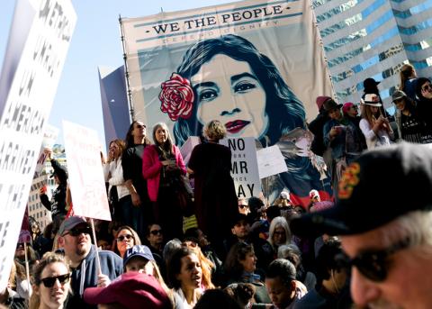 Women’s March in Los Angeles, 21. Januar 2017