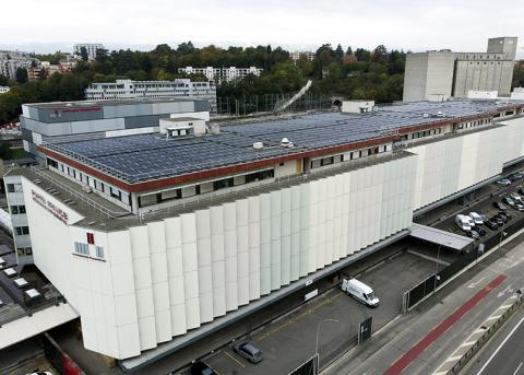 Zollfreilager-Gebäude in Genf