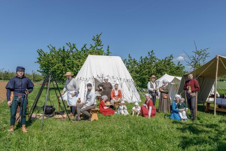 Gruppenfoto der Companie Basilisk