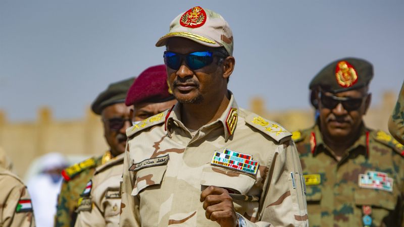 RSF-General Mohammed Hamdan Daglo, genannt Hemeti