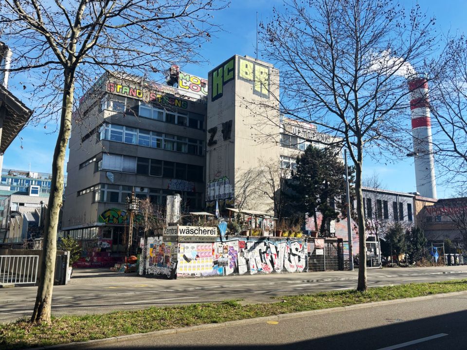 Foto der alten Zentralwäscherei in Zürich