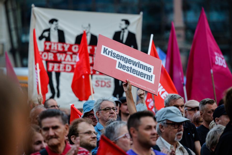 Demonstration in Leipzig am 5. September 2022