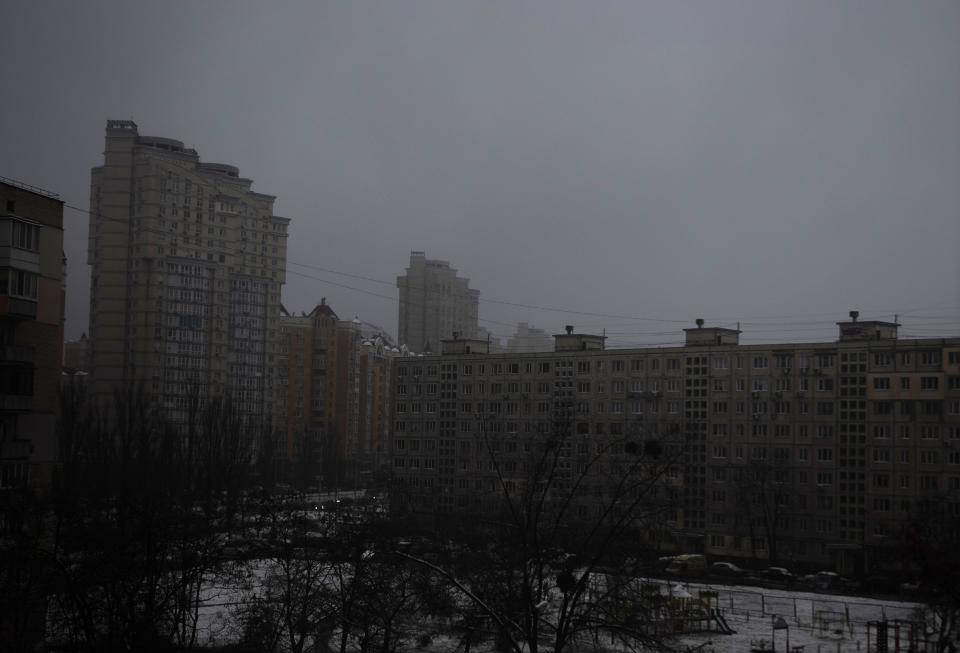 Blackout in Kyjiw am 24. November