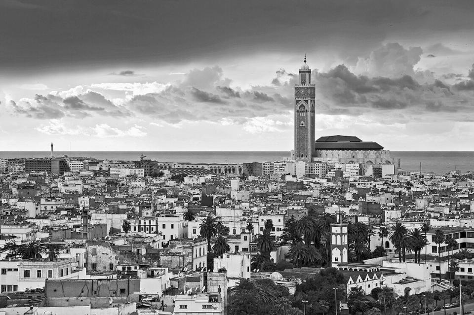 Blick über die Dächer von Casablanca