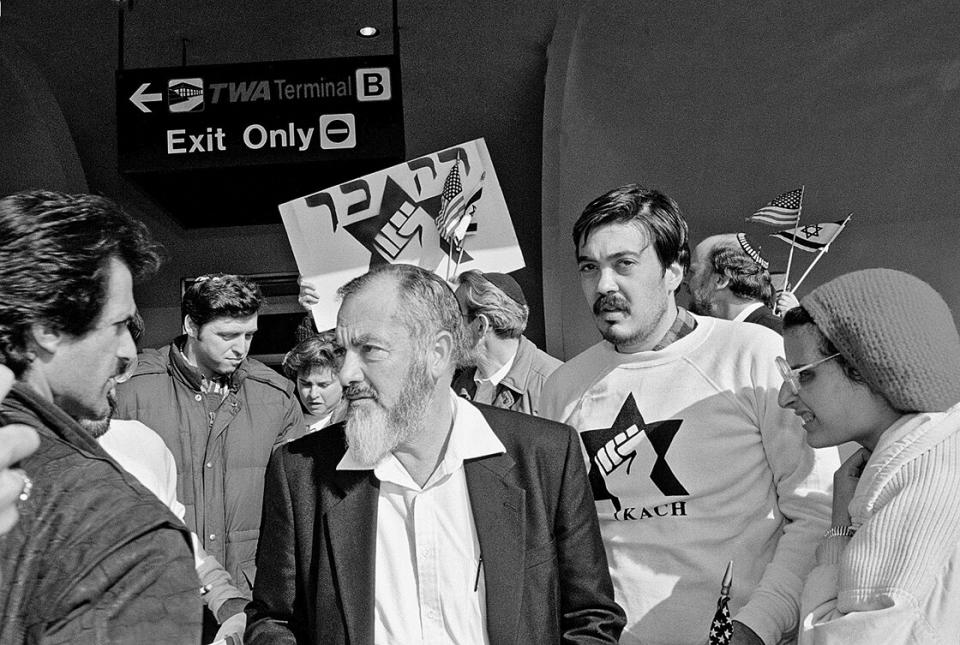 Rabbi Meir Kahane in New York, Oktober 1988 