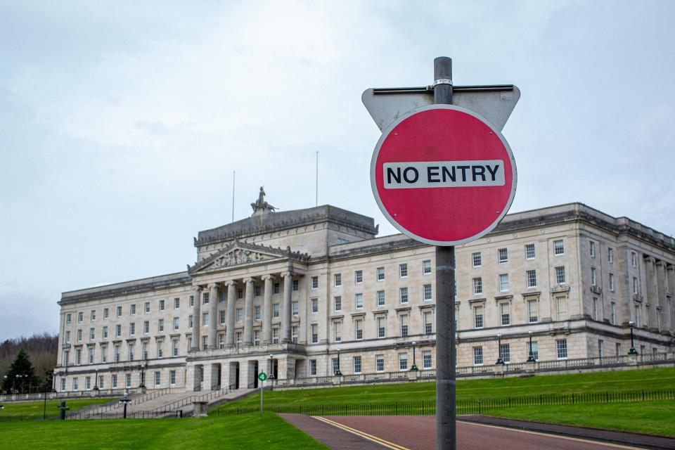 Sitz des nordirischen Parlaments in Belfast
