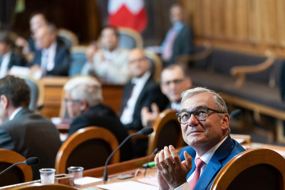 der Zürcher FDP-Ständerat Ruedi Noser im Ständeratssaal