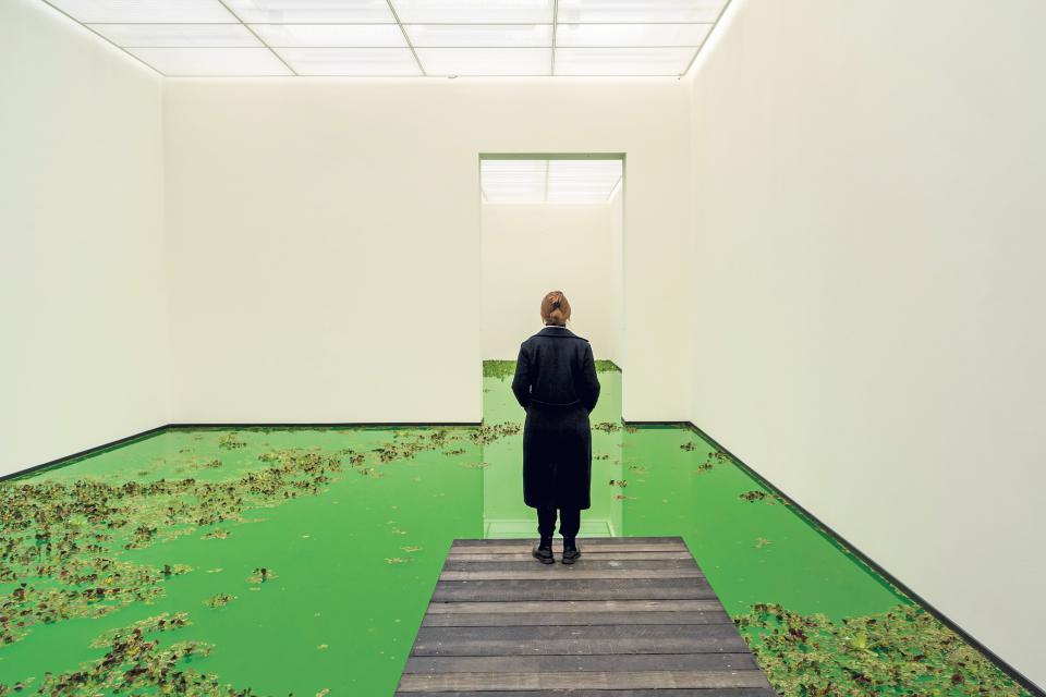 die Installation «Life» von Olafur Eliasson 2021 in der Fondation Beyeler