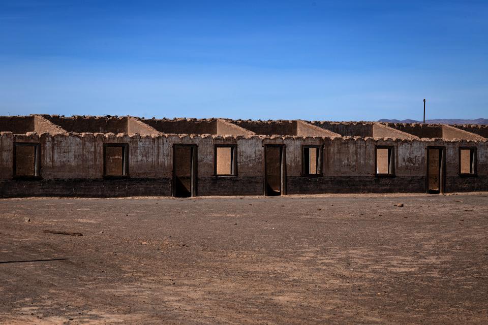 Ruinen des Konzen­trationslagers Chacabuco in der Region Antofagasta