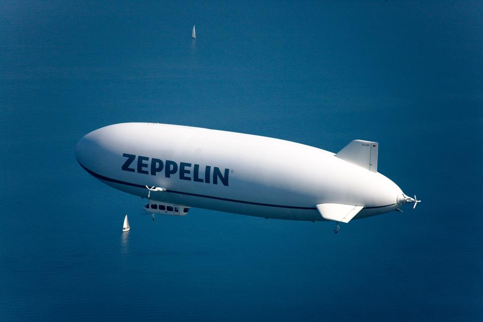 Zeppelin NT Modell mit Passagierkabine