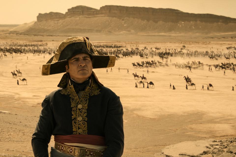 Filmstill: Joaquin Phoenix als Napoleon