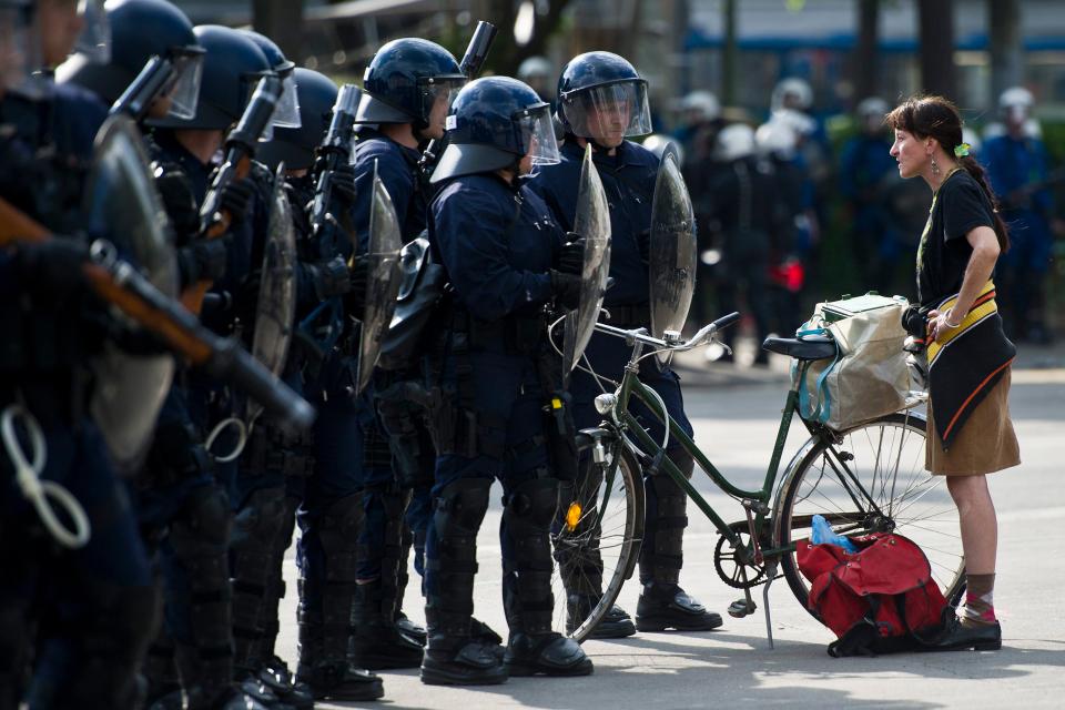 Polizeieinsatz am Zürcher 1. Mai 2011