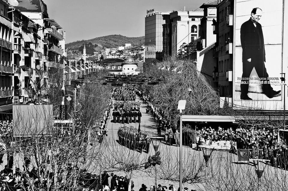 Unabhängigkeitstag in Prishtina, 17. Februar 2023