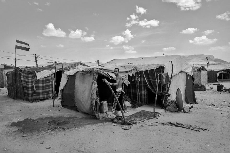 Flüchtlingslager am Stadtrand von Ma’rib, August 2021