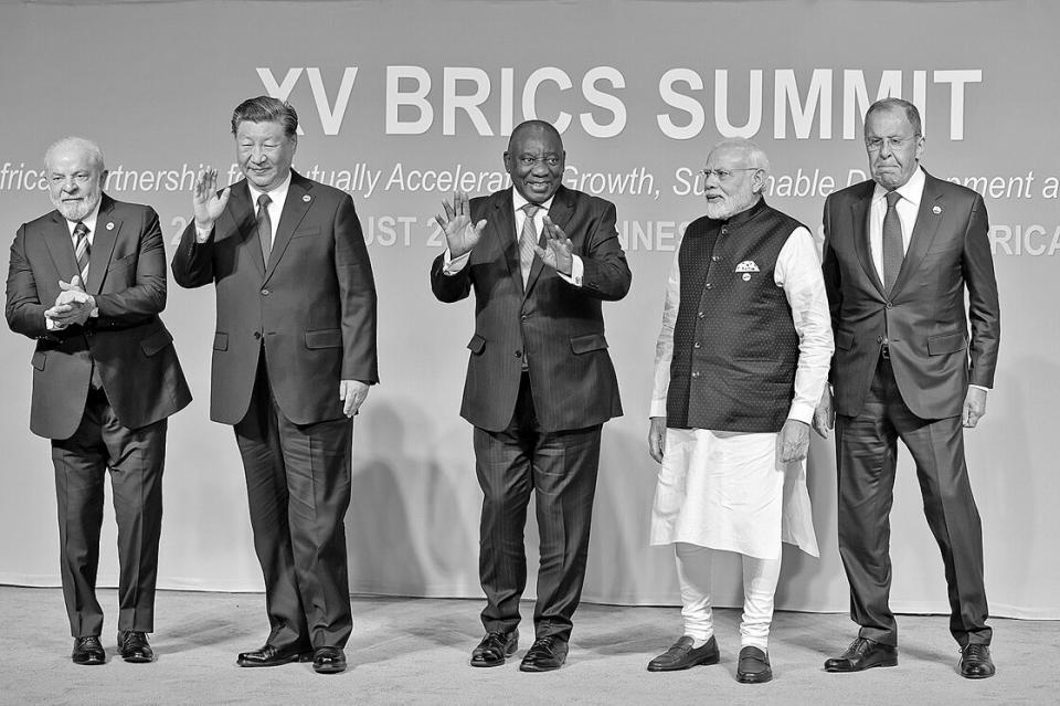 Auf dem Brics-Gipfel, Johannesburg, 23. August 2023