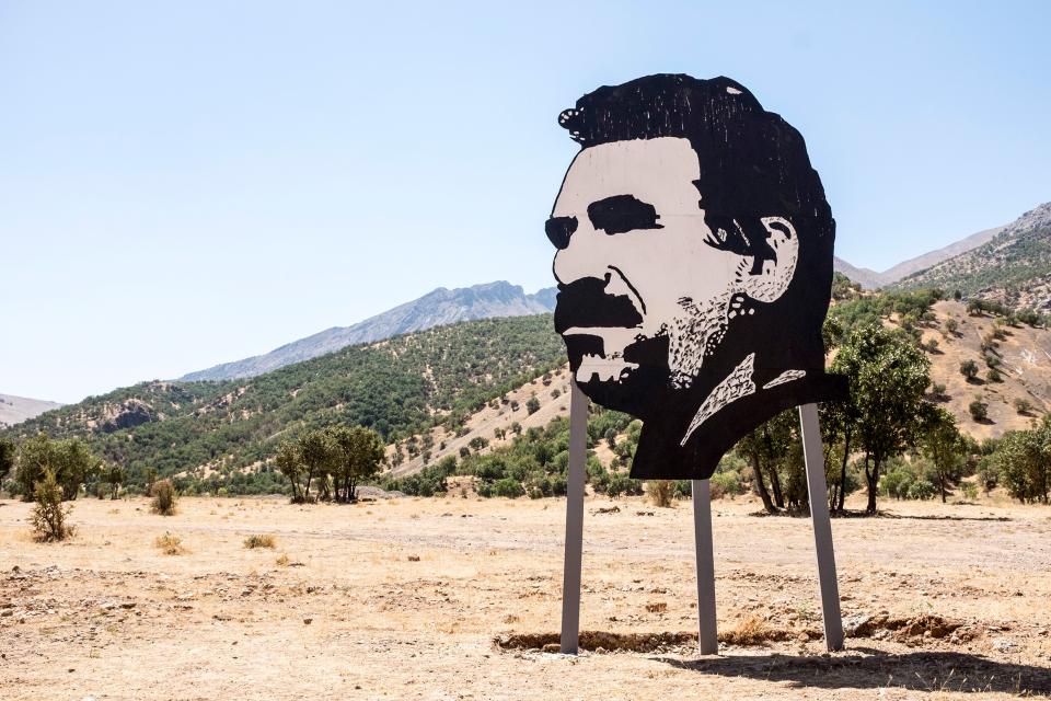 Porträt von Abdullah Öcalan