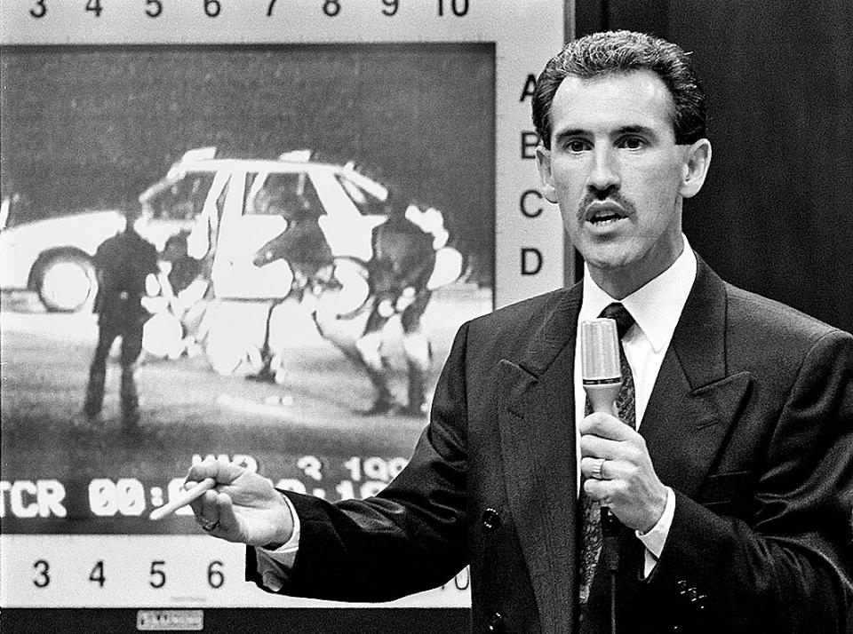 13 Sekunden vor Gericht: ein Video als Beweismaterial im Fall Rodney King.