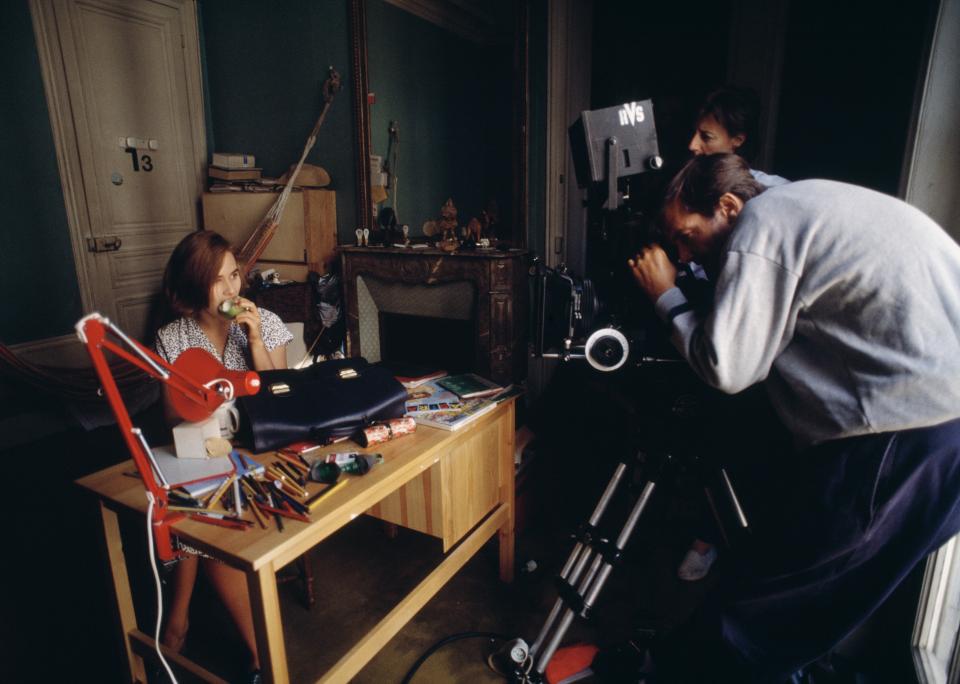 Judith Godrèche und Benoît Jacquot 1989 bei den Dreharbeiten zu «La Désenchantée»