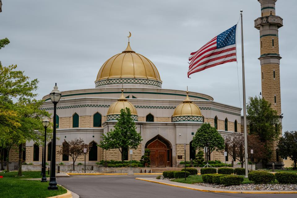 die Moschee Islam Centre of America in der Stadt Dearborn in Michigan