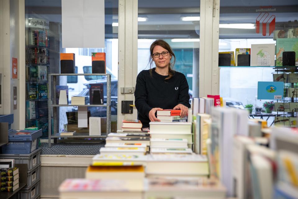 Anna Christen von der Buchhandlung Klamauk in Bern
