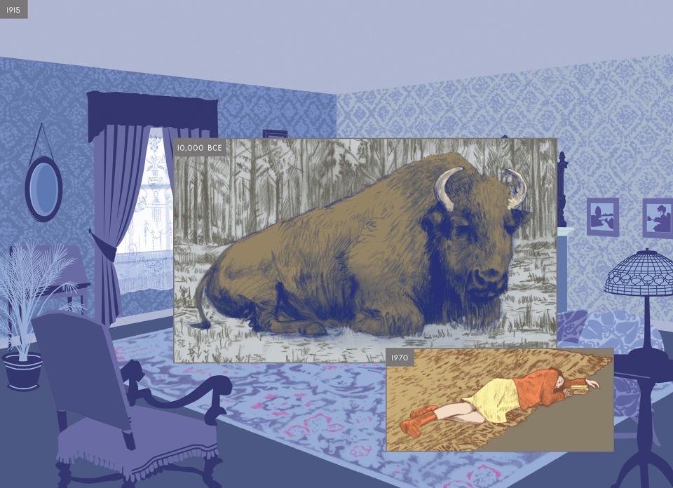 Grafik «Here» von Richard McGuire