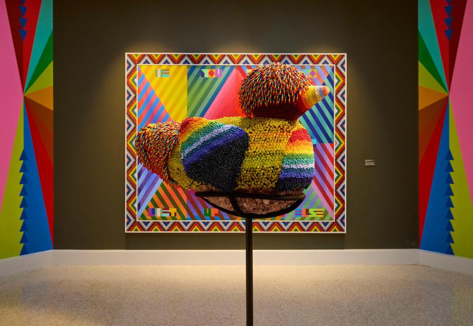 Kunstinstallation von Jeffrey Gibson