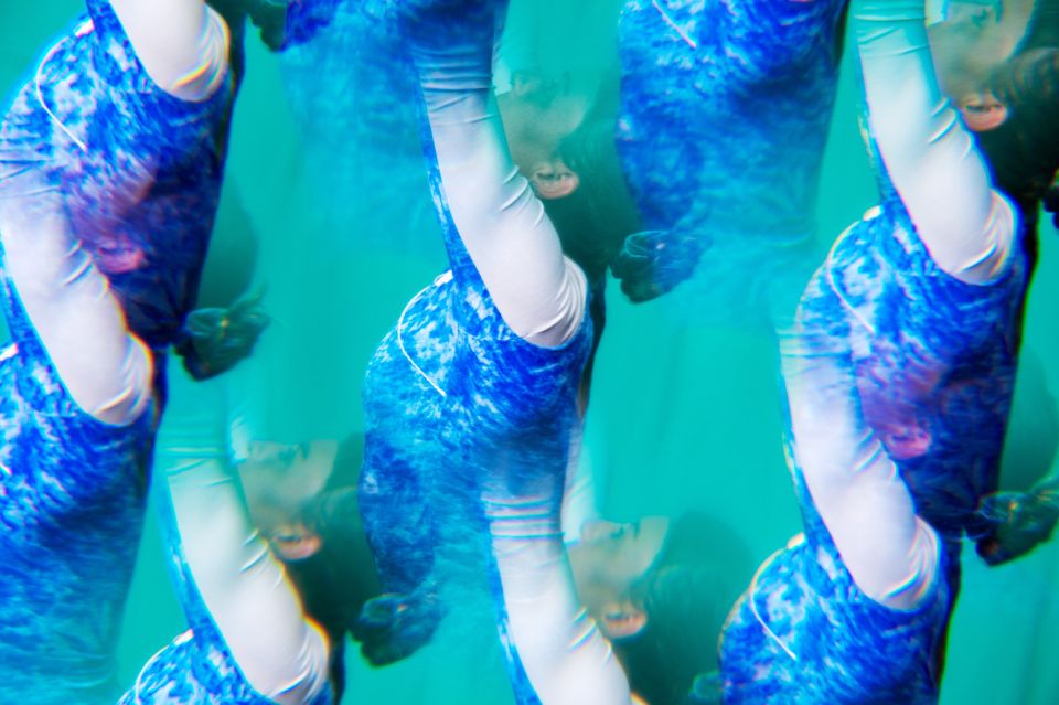 Kaleidoskop-Foto: Desi beim Kunstturnen
