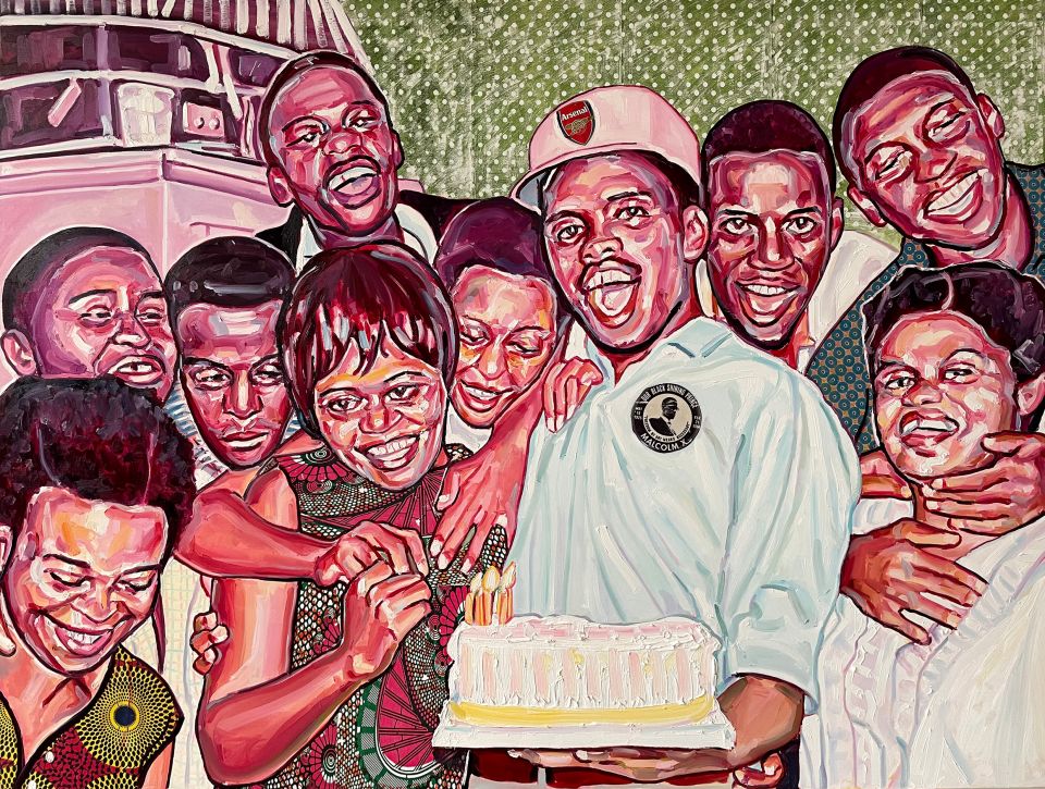 Gemälde «The Birthday Party» von Esiri Erheriene-Essi