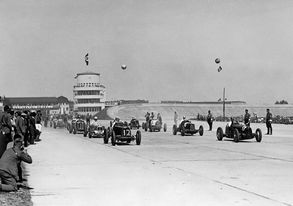 Avus-Rennstrecke in Berlin, 30. Mai 1937