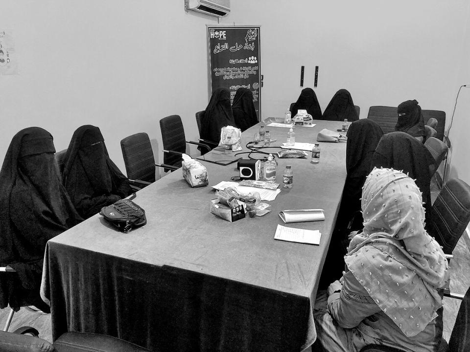 Tabqa, 9. Juli 2023: Treffen ehemaliger IS-Anhängerinnen