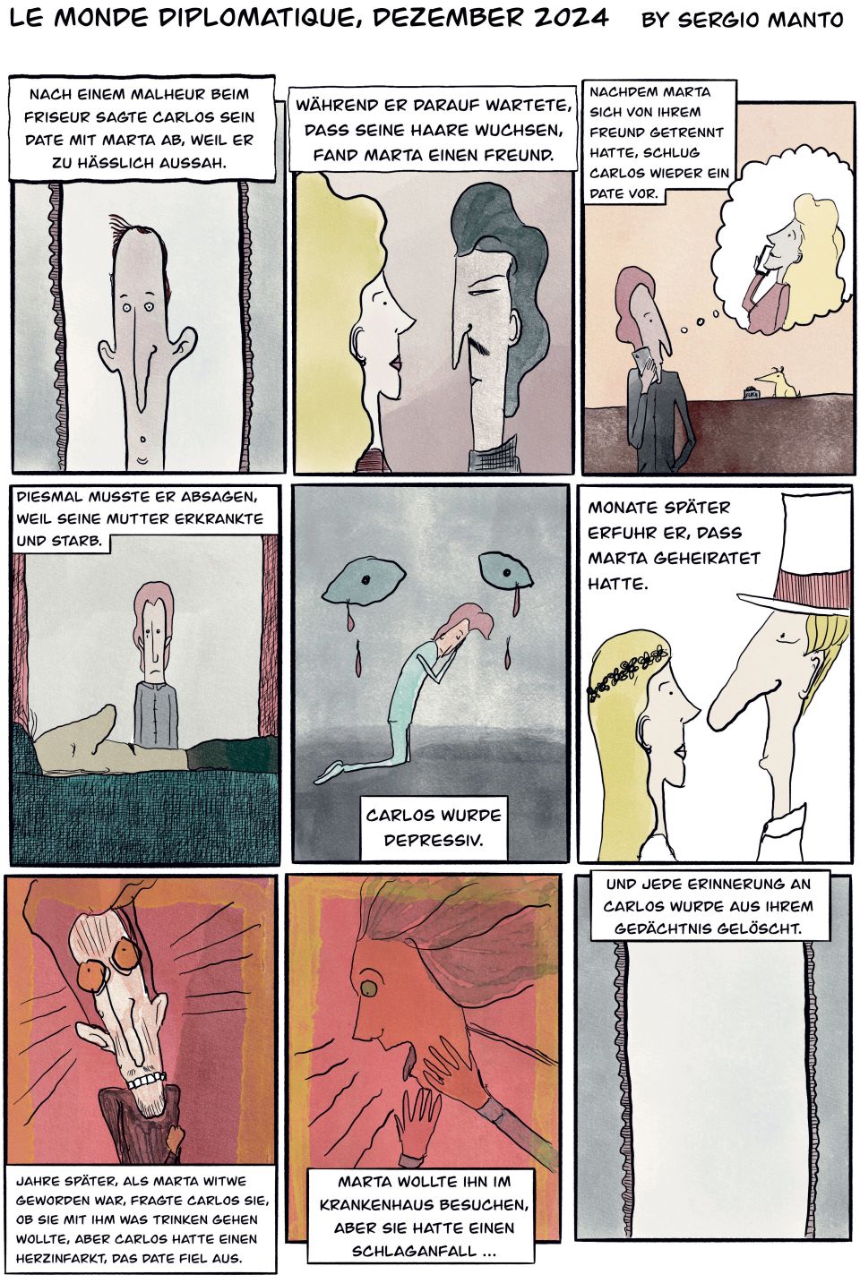 Comic von Sergio Manto
