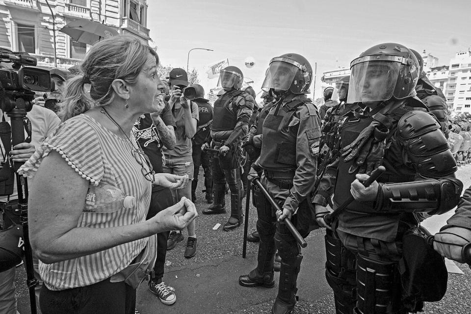 Generalstreik in Buenos Aires, 24. Januar 2024