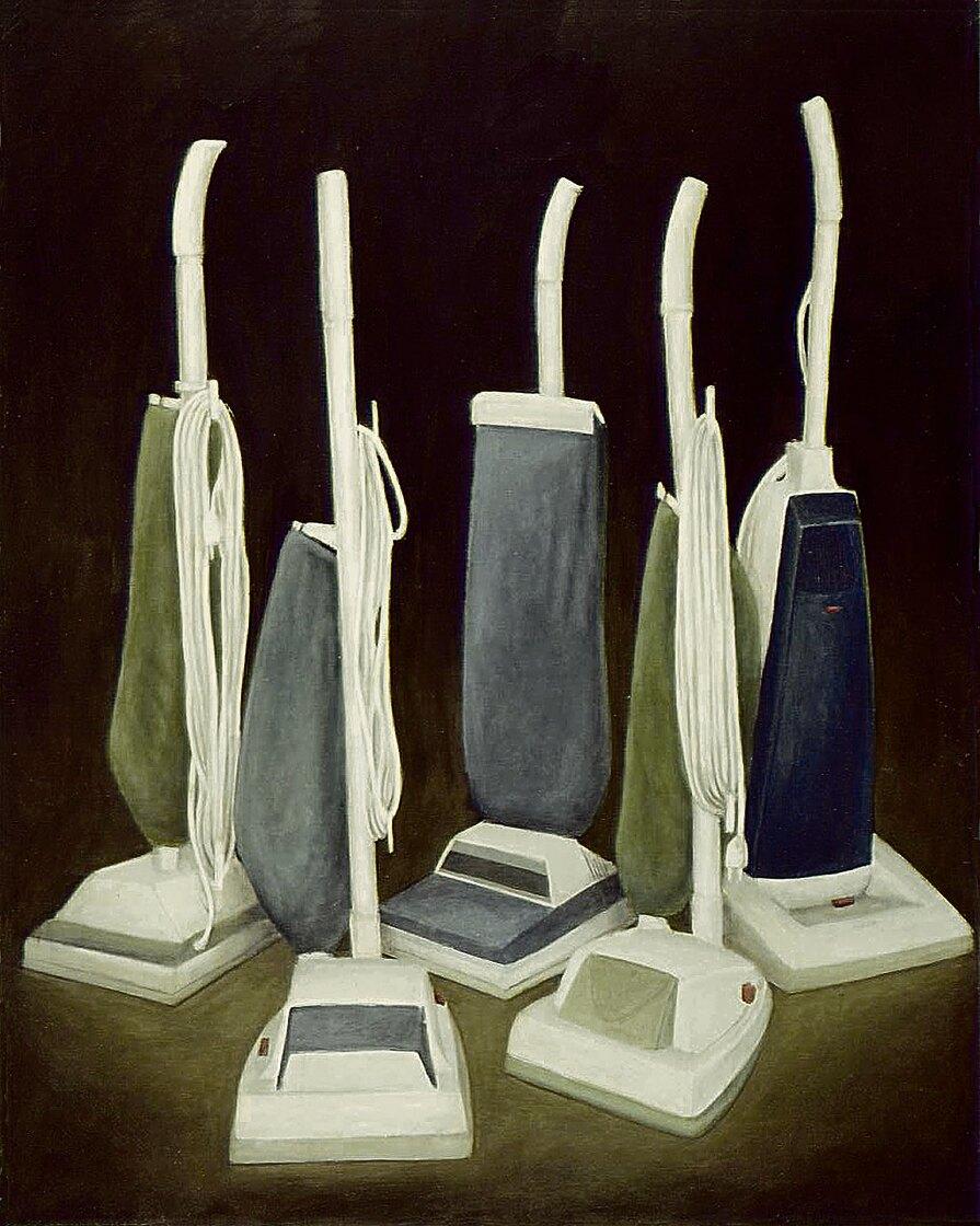 Christoph Hänsli, Der Kongress, 1999, Eitempera und Acryl auf Leinwand, 160 × 130 cm