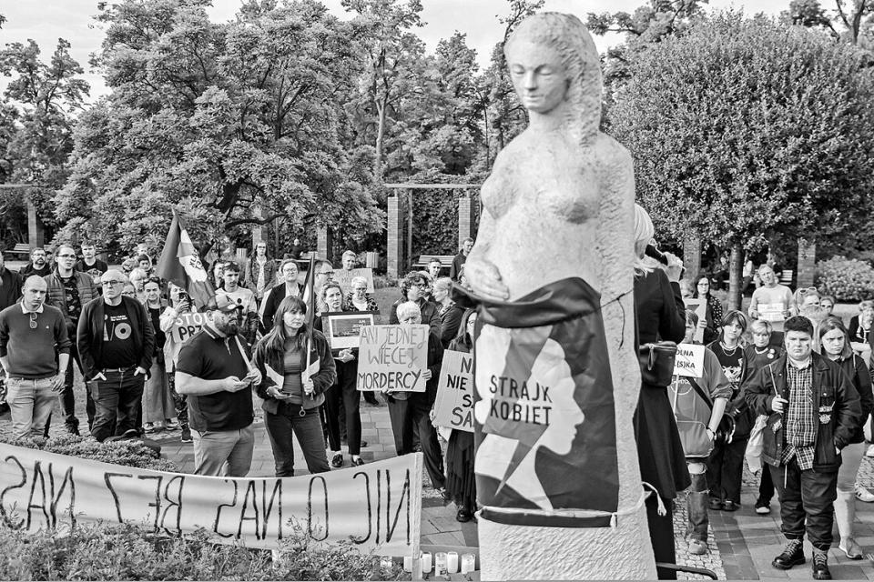 Protest in Gliwice, 14. Juni 2023