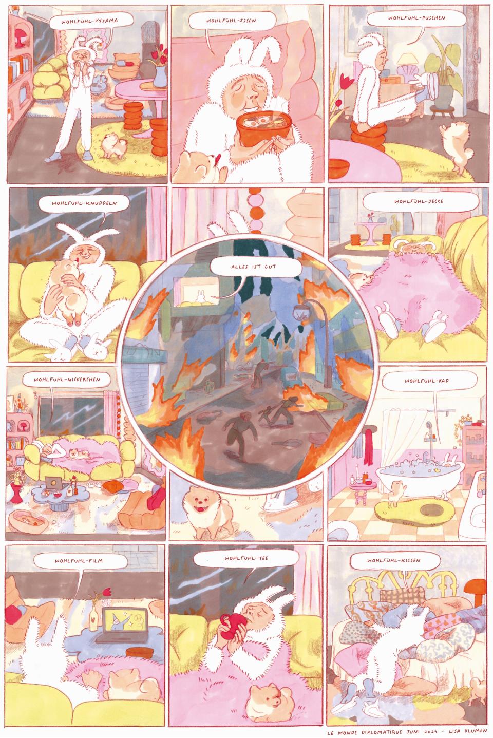 Comic von Lisa Blumen