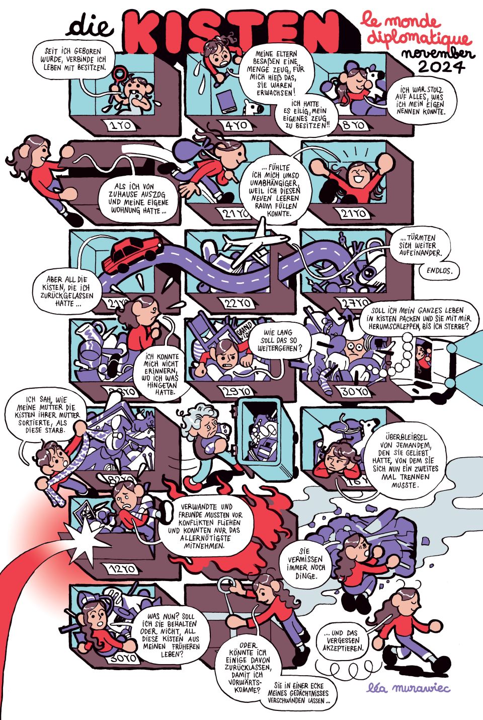 Comic von Léa Murawiec