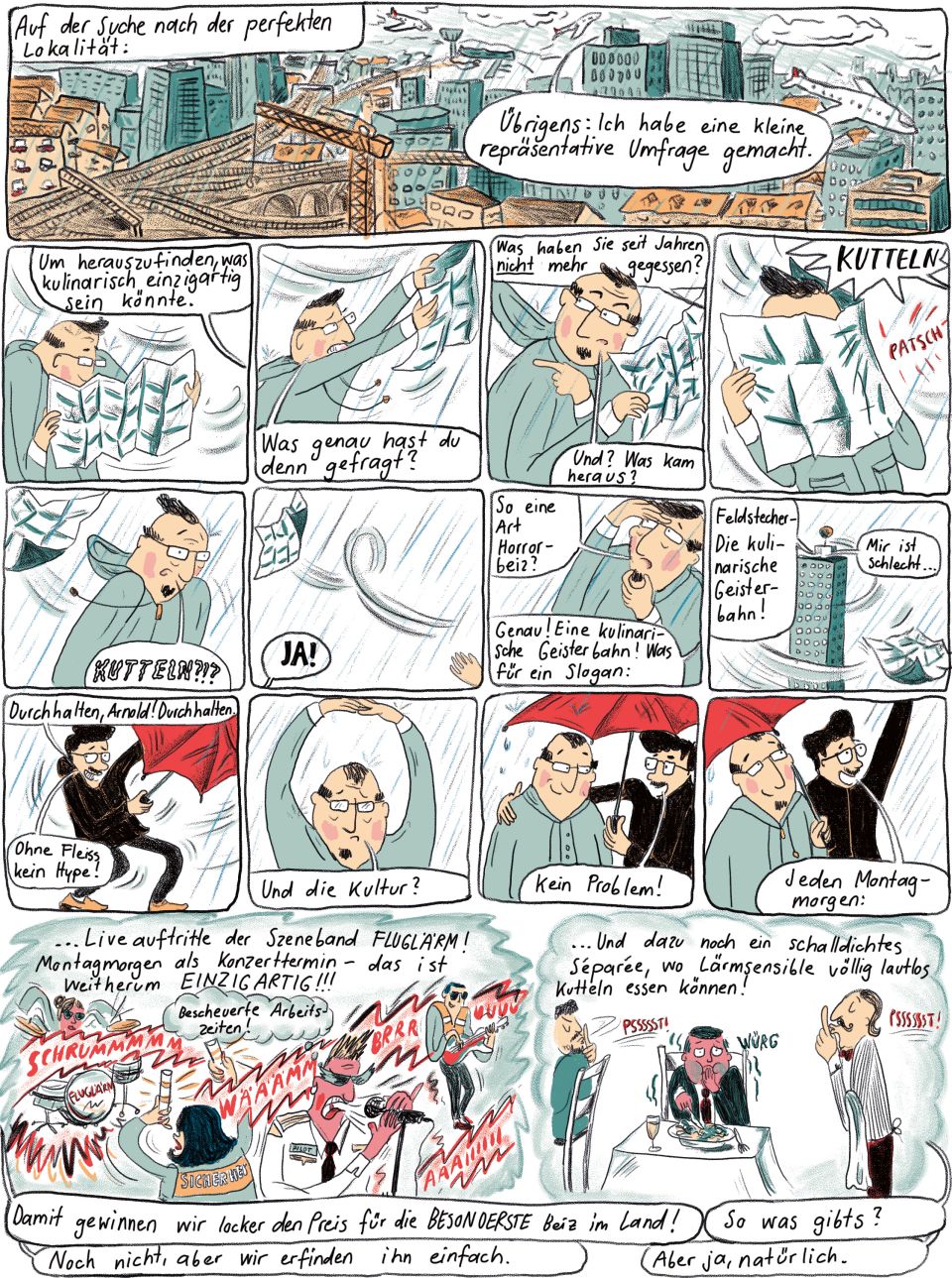 Comic «À la Arnold», Seite 2 von 7