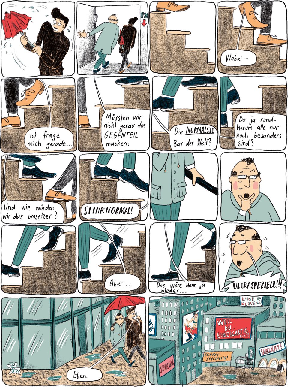 Comic «À la Arnold», Seite 3 von 7
