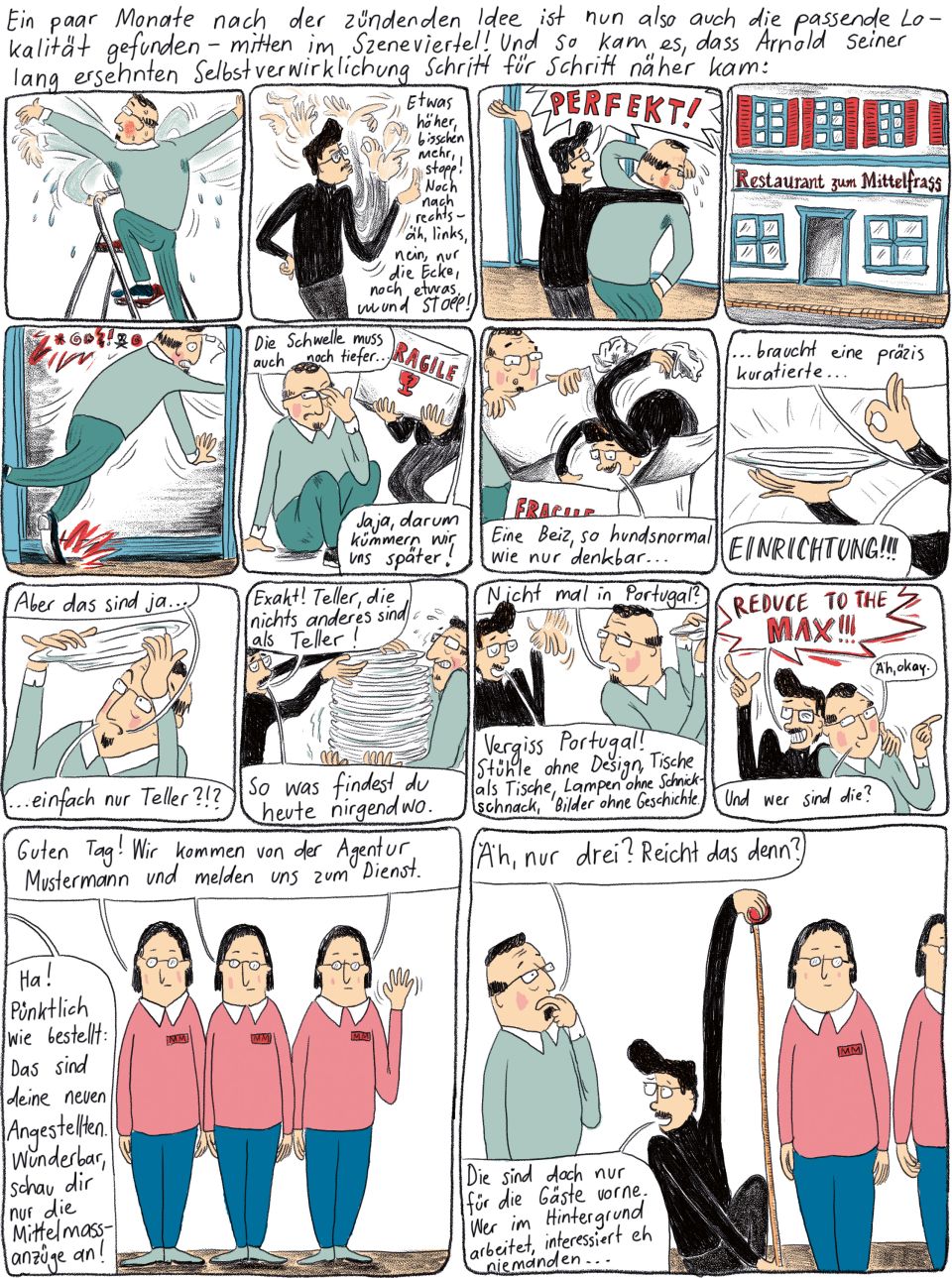 Comic «À la Arnold», Seite 4 von 7