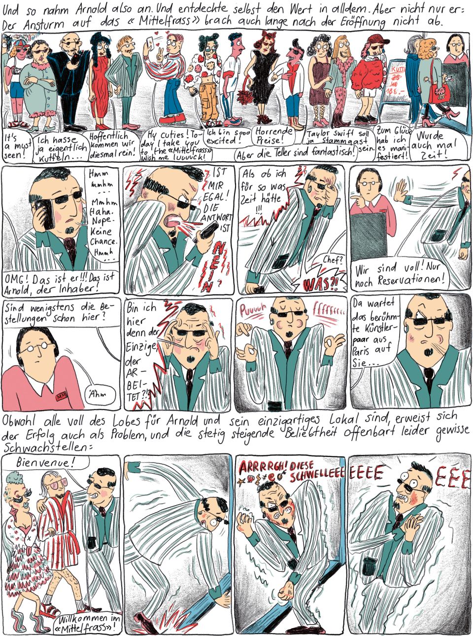 Comic «À la Arnold», Seite 6 von 7
