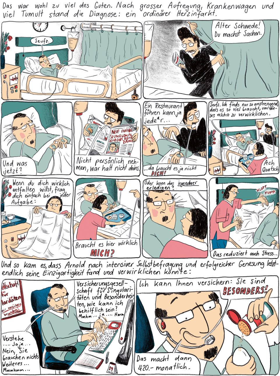 Comic «À la Arnold», Seite 7 von 7