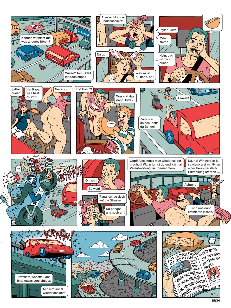 Comic «Der Schweizer Durchschnitt», Seite 3 von 3