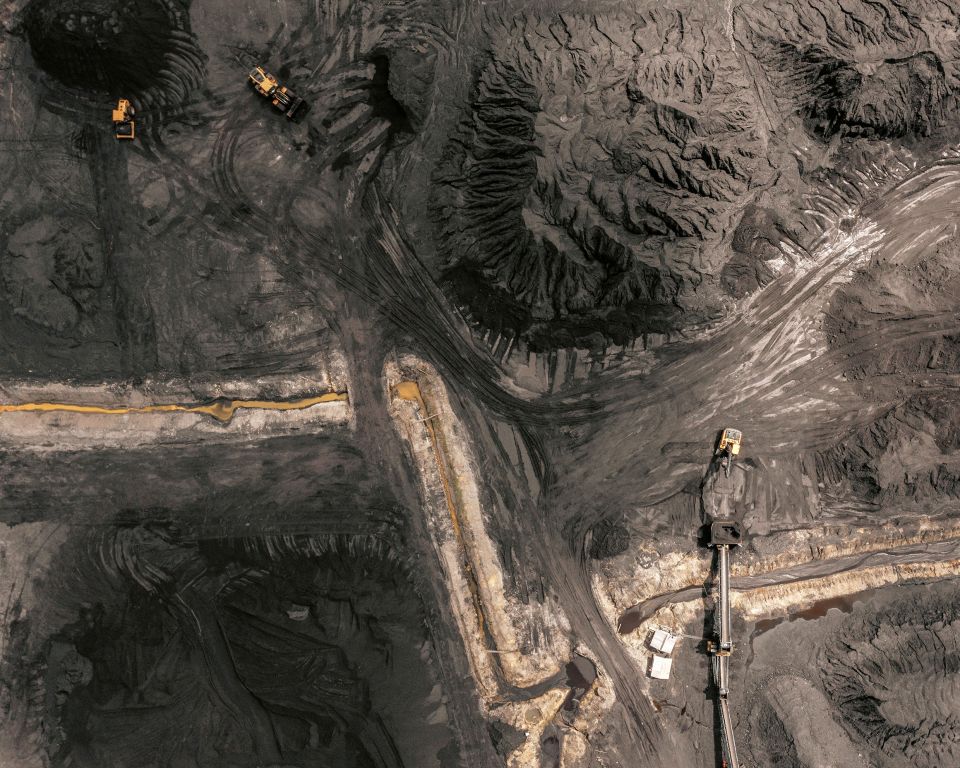 Kohlemine in Indonesie
