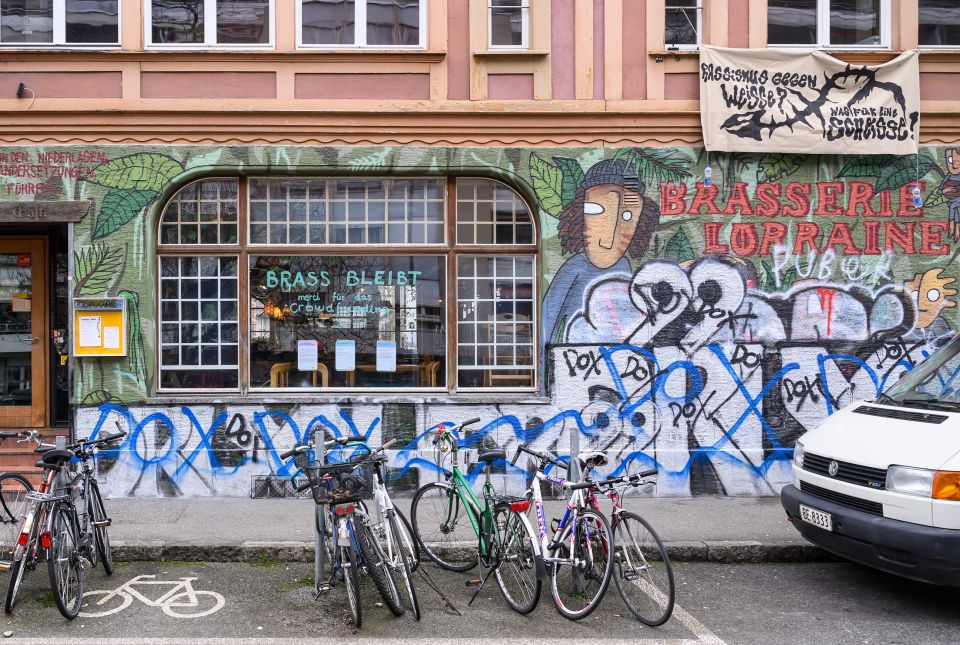 Aussenfassade der Brasserie Lorraine