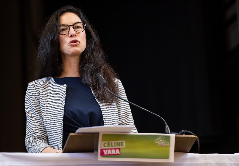 Céline Vara an einer Veranstaltung