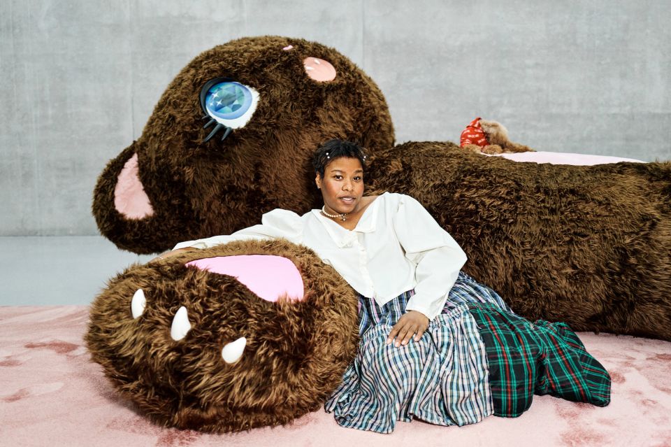 Kunst-Installation von Precious Okoyomon
