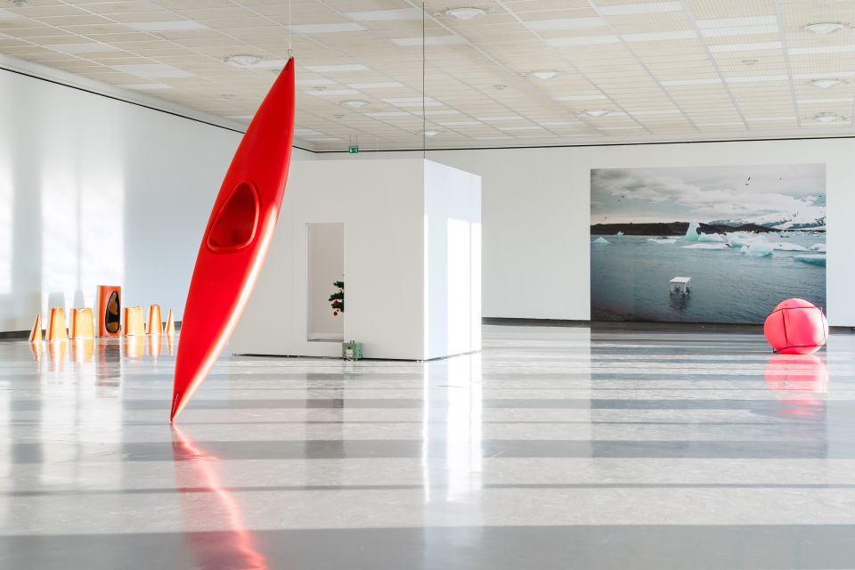 Foto der Roman-Signer-Ausstellung im Kunsthaus Zürich