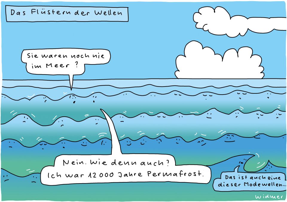 Cartoon von Ruedi Widmer