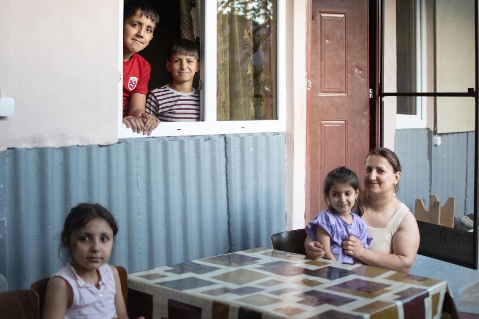 Foto der Familie von Narine Musaelyan