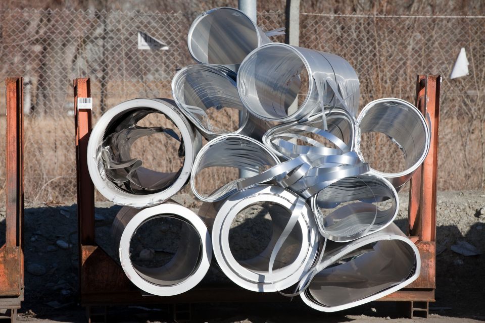 Symbolbild: Aluminium-Lager